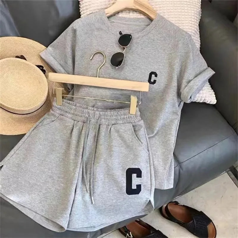 Comfortable summer set - shirt and shorts
