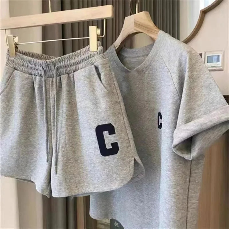 Comfortable summer set - shirt and shorts