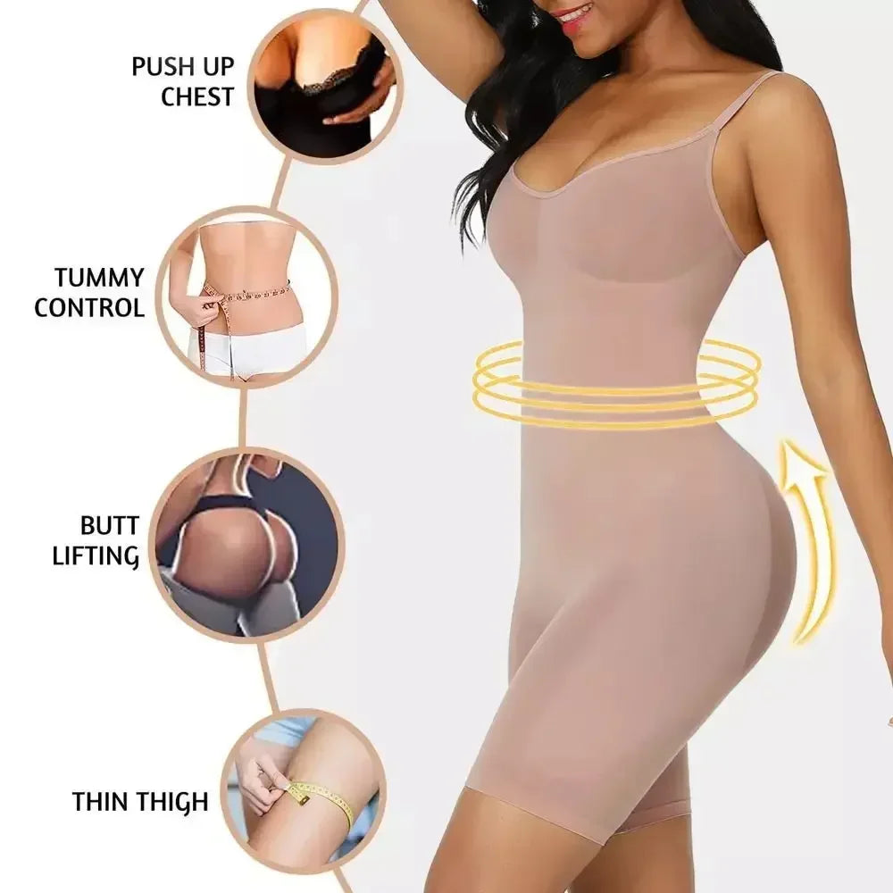 בגד גוף חיטוב Seamless שליטה בבטן
