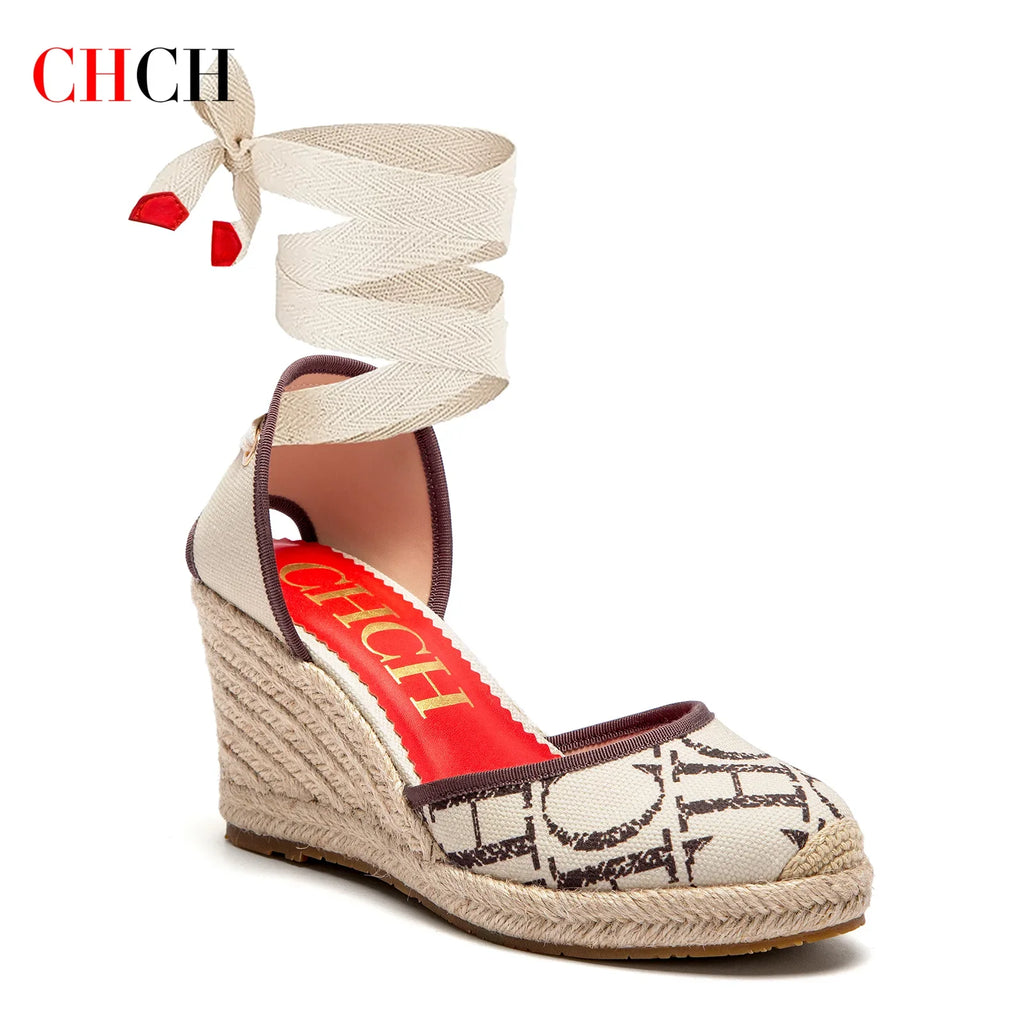 Platform Espadrille Wedge Sandal