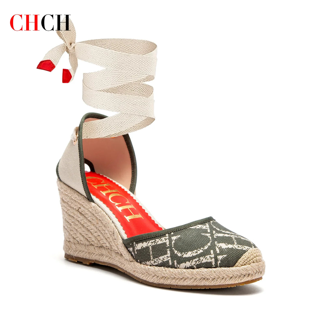 Platform Espadrille Wedge Sandal